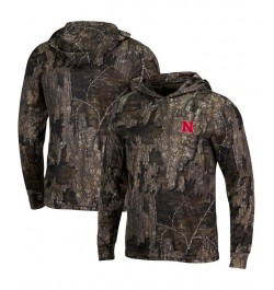 Men's Realtree Camo Nebraska Huskers Long Sleeve Hoodie T-shirt $32.50 T-Shirts