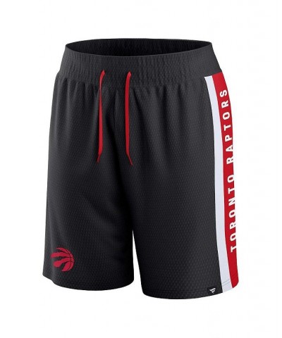 Men's Branded Black Toronto Raptors Referee Iconic Mesh Shorts $19.60 Shorts