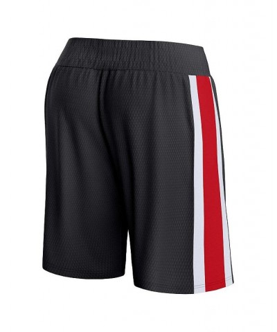 Men's Branded Black Toronto Raptors Referee Iconic Mesh Shorts $19.60 Shorts