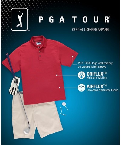 Men's Airflux Solid Golf Polo Shirt PD06 $14.00 Polo Shirts