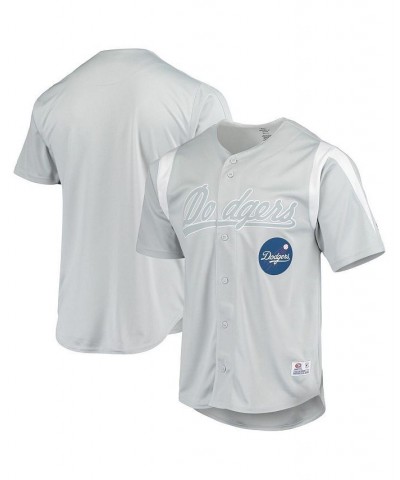 Men's Gray Los Angeles Dodgers Chase Jersey $34.19 Jersey