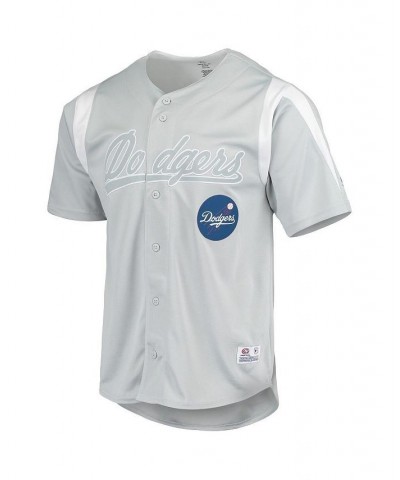 Men's Gray Los Angeles Dodgers Chase Jersey $34.19 Jersey