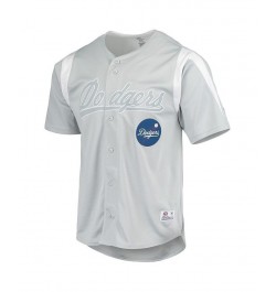 Men's Gray Los Angeles Dodgers Chase Jersey $34.19 Jersey