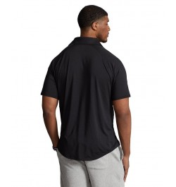 Men's Big & Tall Performance Polo Shirt Black $47.36 Polo Shirts