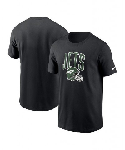 Men's Black New York Jets Team Athletic T-shirt $19.80 T-Shirts