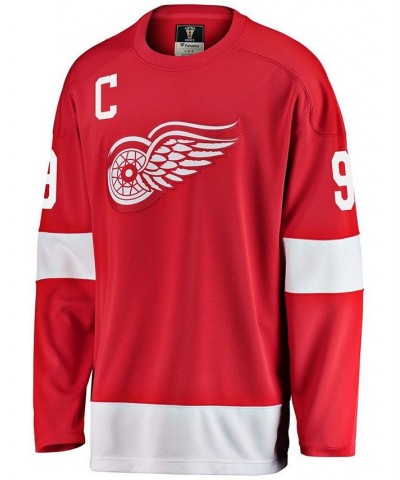 Branded Men's Gordie Howe Red Detroit Red Wings Premier Breakaway Retired Player Jersey $86.40 Jersey