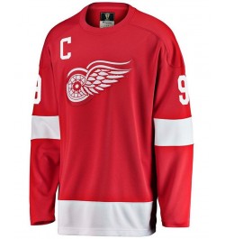 Branded Men's Gordie Howe Red Detroit Red Wings Premier Breakaway Retired Player Jersey $86.40 Jersey