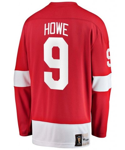 Branded Men's Gordie Howe Red Detroit Red Wings Premier Breakaway Retired Player Jersey $86.40 Jersey