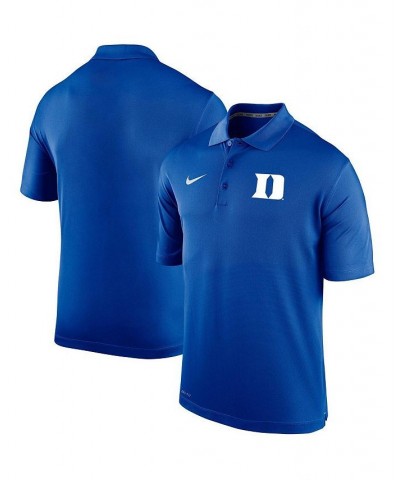 Men's Royal Duke Blue Devils Big and Tall Primary Logo Varsity Performance Polo Shirt $34.09 Polo Shirts