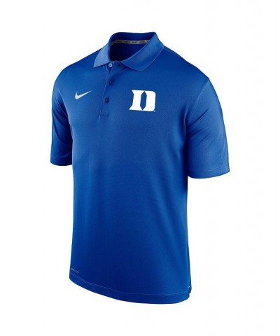 Men's Royal Duke Blue Devils Big and Tall Primary Logo Varsity Performance Polo Shirt $34.09 Polo Shirts