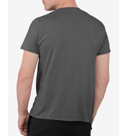 Men's Bee Kind Word Art Short Sleeve T-shirt Gray $17.50 T-Shirts