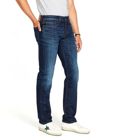 Men's Straight Six Stretch Jeans Navy $35.70 Jeans