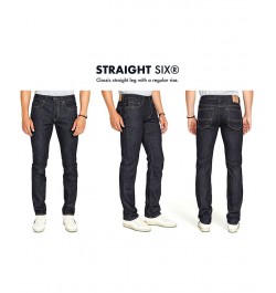 Men's Straight Six Stretch Jeans Navy $35.70 Jeans