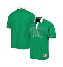 Men's Kelly Green Boston Celtics Stanley Pique Polo Shirt $39.60 Polo Shirts