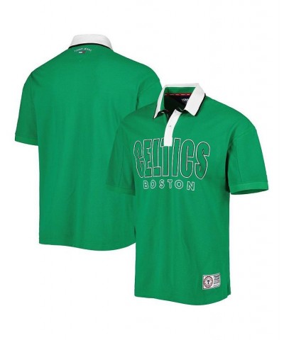 Men's Kelly Green Boston Celtics Stanley Pique Polo Shirt $39.60 Polo Shirts