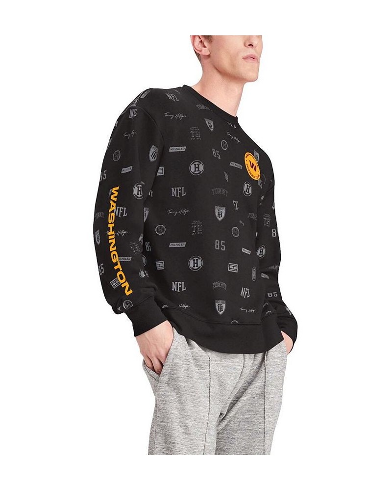 Men's Black Washington Football Team Reid Graphic Pullover Sweatshirt $42.30 Sweatshirt