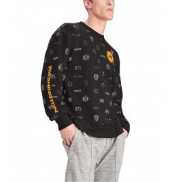 Men's Black Washington Football Team Reid Graphic Pullover Sweatshirt $42.30 Sweatshirt