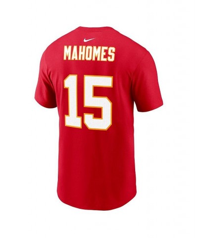 Men's Patrick Mahomes Red Kansas City Chiefs Super Bowl LVII Name and Number T-shirt $22.88 T-Shirts