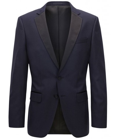 BOSS Men's Slim-Fit Sport Coat Blue $149.45 Blazers