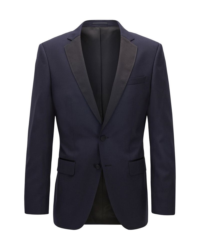 BOSS Men's Slim-Fit Sport Coat Blue $149.45 Blazers