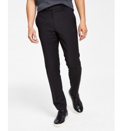 Men's Skinny-Fit Extra Slim Infinite Stretch Suit Pants Black $41.07 Suits