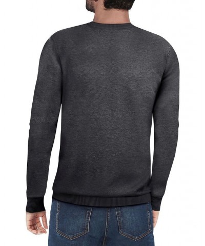 Men's Basic V-Neck Pullover Midweight Sweater Dark Brown $21.15 Sweaters