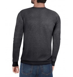 Men's Basic V-Neck Pullover Midweight Sweater Dark Brown $21.15 Sweaters