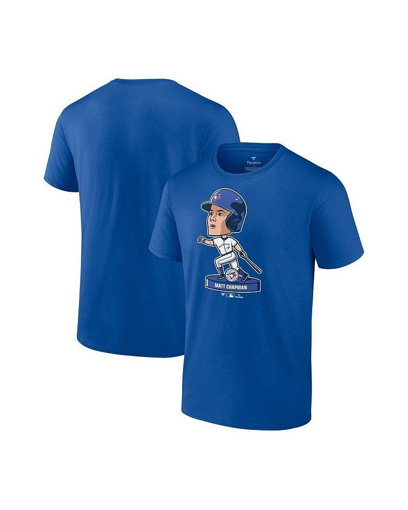 Men's Matt Chapman Royal Toronto Blue Jays Bobble Head Graphic T-Shirt $23.04 T-Shirts