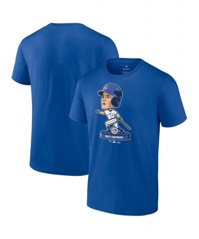 Men's Matt Chapman Royal Toronto Blue Jays Bobble Head Graphic T-Shirt $23.04 T-Shirts