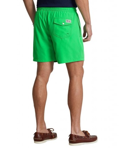 Men's 5-3/4-Inch Traveler Classic Swim Trunks PD03 $43.70 Swimsuits