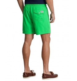 Men's 5-3/4-Inch Traveler Classic Swim Trunks PD03 $43.70 Swimsuits