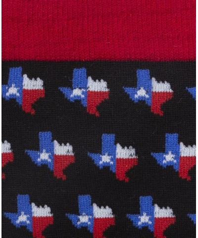 Men's Texas State Sock Black $14.00 Socks