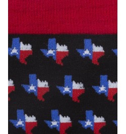 Men's Texas State Sock Black $14.00 Socks