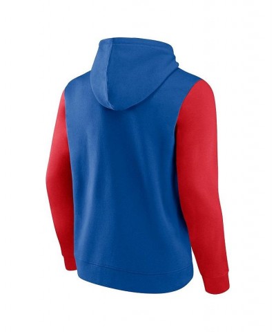 Men's Branded Royal, Red Philadelphia 76ers Big and Tall Bold Attack Pullover Hoodie $36.00 Sweatshirt