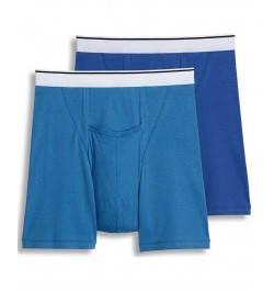 Men's Pouch Boxer Briefs 2-Pack Blue $12.50 Underwear