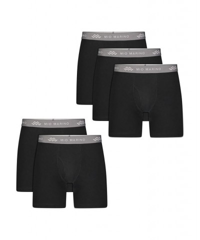 - Premium Cotton Men's Boxers, 5-Pack Black $14.00 Underwear