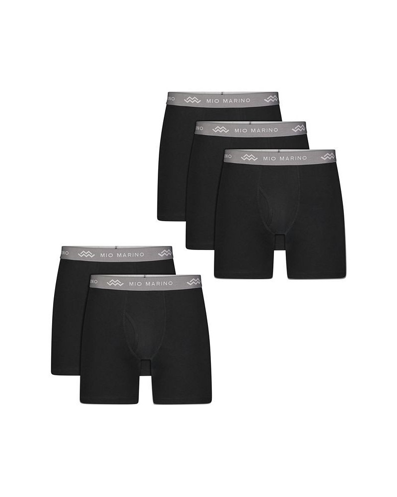 - Premium Cotton Men's Boxers, 5-Pack Black $14.00 Underwear