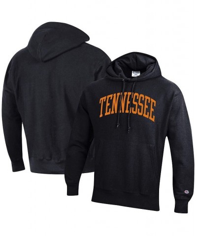 Men's Black Tennessee Volunteers Team Arch Reverse Weave Pullover Hoodie $52.24 Sweatshirt