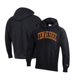 Men's Black Tennessee Volunteers Team Arch Reverse Weave Pullover Hoodie $52.24 Sweatshirt