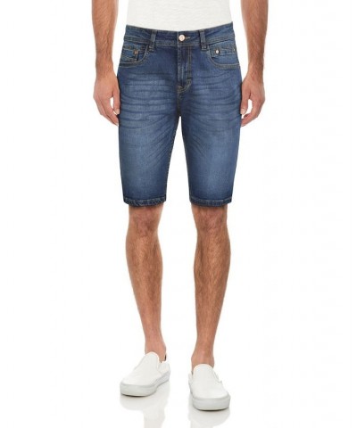 Men's Cultura Stretch Denim Shorts Blue $34.80 Shorts