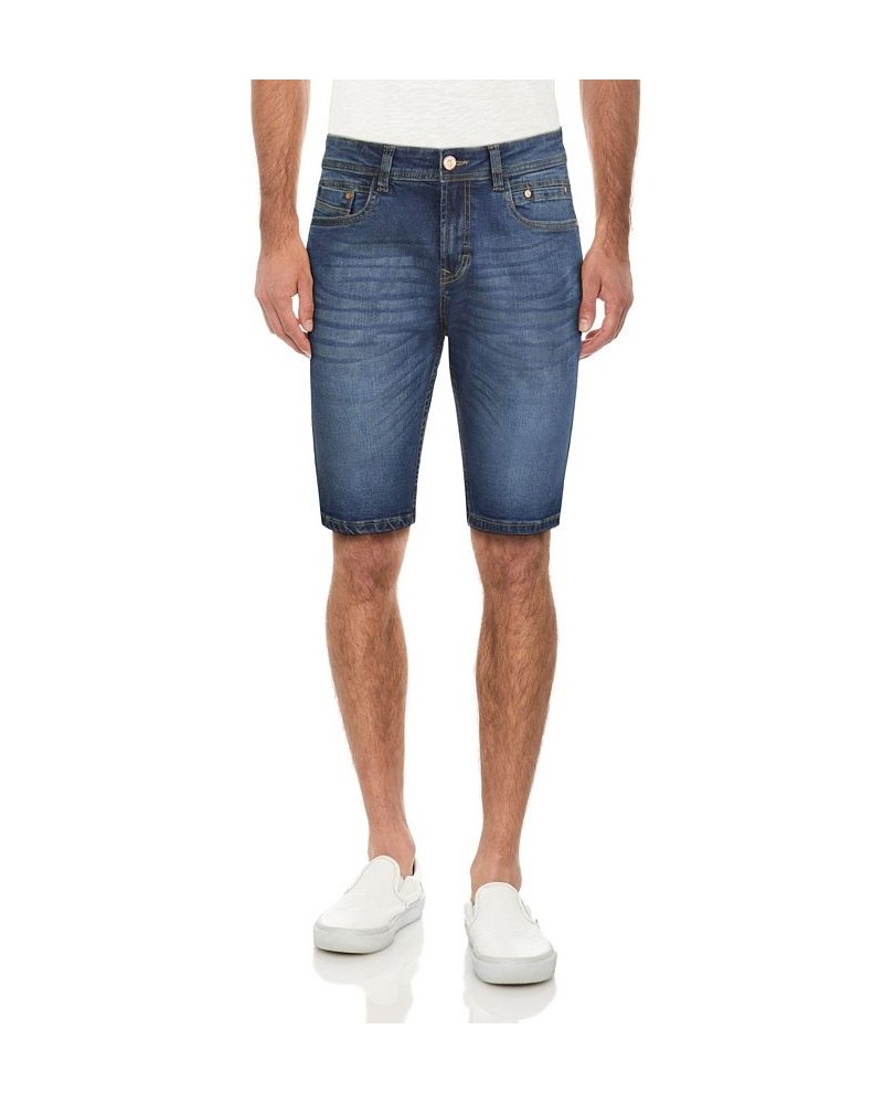 Men's Cultura Stretch Denim Shorts Blue $34.80 Shorts