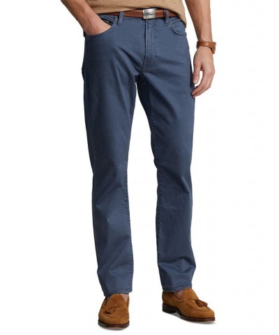 Men's Varick Slim Straight Five-Pocket Pants Blue $46.25 Pants