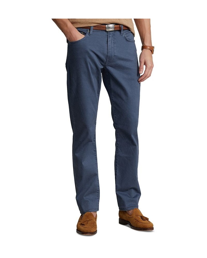 Men's Varick Slim Straight Five-Pocket Pants Blue $46.25 Pants