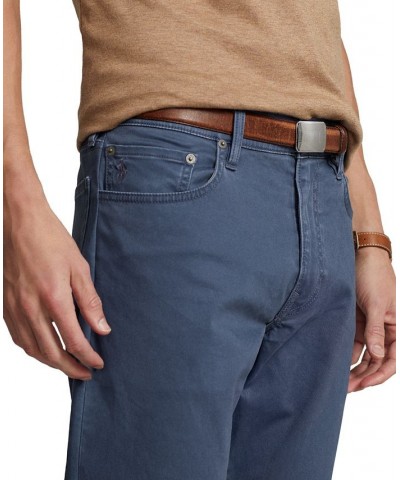 Men's Varick Slim Straight Five-Pocket Pants Blue $46.25 Pants