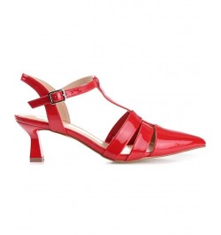 Women's Jazlynn T-Strap Heels PD05 $49.00 Shoes