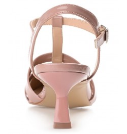 Women's Jazlynn T-Strap Heels PD05 $49.00 Shoes