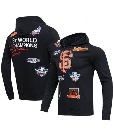 Men's Black San Francisco Giants Championship Pullover Hoodie $51.80 Sweatshirt