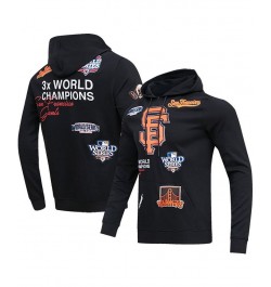 Men's Black San Francisco Giants Championship Pullover Hoodie $51.80 Sweatshirt