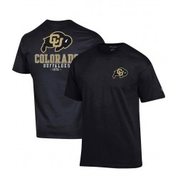 Men's Black Colorado Buffaloes Stack 2-Hit T-shirt $24.74 T-Shirts