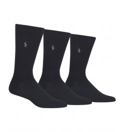 Men's 3 Pack Super-Soft Dress Socks Blue $20.40 Socks